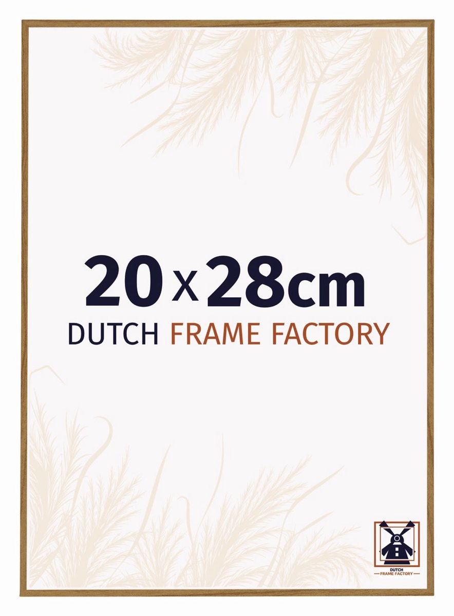 Dutch Frame Factory Fotolijst 20x28 cm - Kunststof - Beuken Licht - Easy