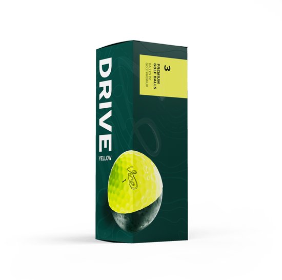 Vice Golf Drive - 12 golfballen - Geel - 2-delig - Duurzame Surlyn® cover - Extra afstand & slijtvast — afbeelding 5