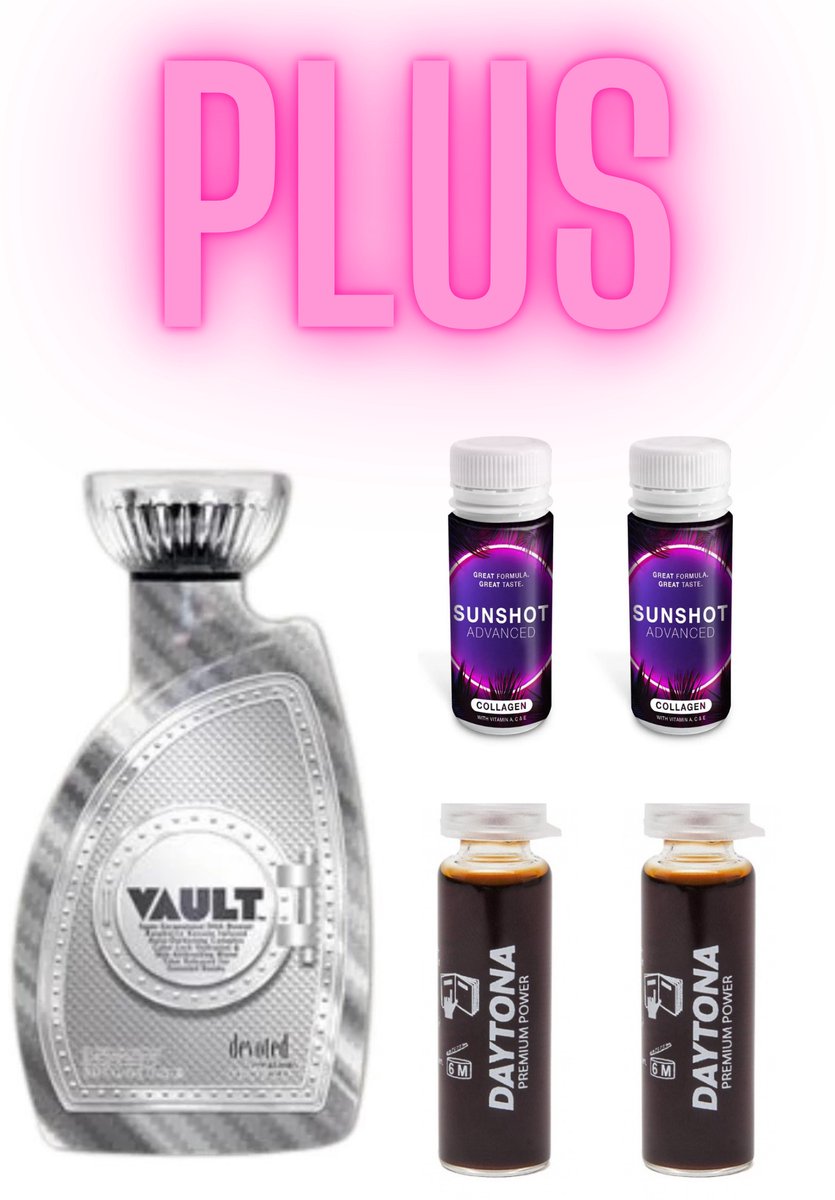 Devoted Creations Vault 400 ml PLUS 2X Collagen Sunshot PLUS 2X Daytona Premium Power 6 ml