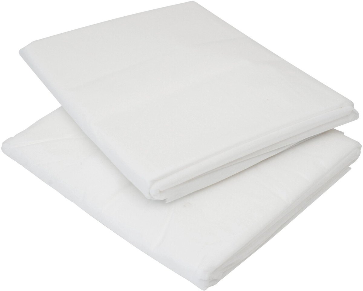 Videx Vliesdoek 1,5 x 5 meter - Plantenbeschermhoes - 2 stuks - 34 gram - Wit - Winterbescherming planten
