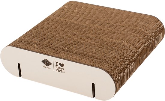 D&D Home Remplissage d'Étagère Murale en Carton David Marron/Beige – pièces en carton de remplacement pour étagère murale pour chat, tailles S (30 cm) et L (60 cm) S - 30x29x8cm