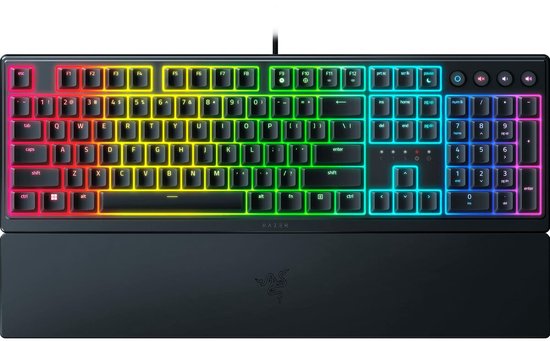 Gaming Keyboard Razer Ornata V3 Black Spanish Qwerty RGB
