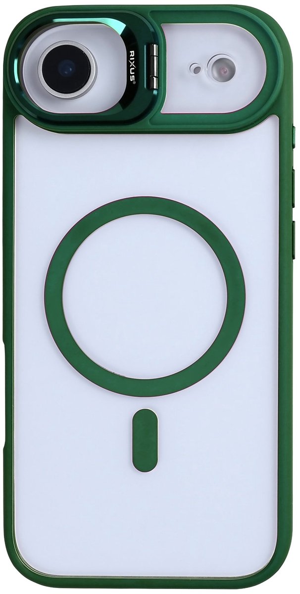 Rixus Classic 03 Case - Geschikt voor iPhone 17 Air - Dark Green