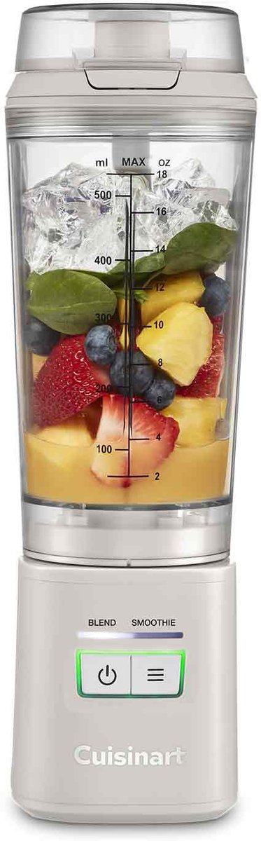 Cuisinart - Blast&GO To-Go Blender - Draagbare Blender - 20.000 RPM Motor - 500ml Beker - USB Oplaadbaar