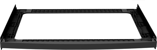 Inventum STK01B stapelkit - Wasmachine en Droger - Tussenstuk - Maximale breedte 59,5 cm - Zwart