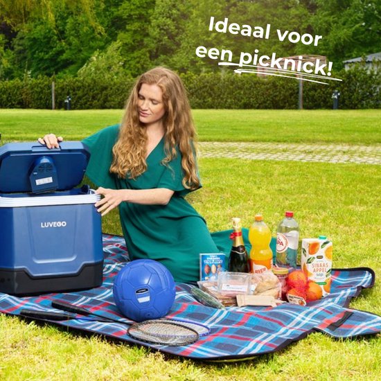 Luvego Koelbox Thermo Elektrische 32L - Eco Stand - 12v 230 volt - Coolbox - Koelbox Elektrisch met Ingebouwde Bluetooth Speaker van Luvego — afbeelding 3
