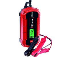 Einhell Acculader CE-BC 4 M - Laadvoltage: 12 V - Max. Laadstroom: 4 A - Accu's van min. 3 tot max. 120 Ah - Druppellaadfunctie - Geschikt voor Gel, AGM, Onderhoudsvrije loodzuur accu's