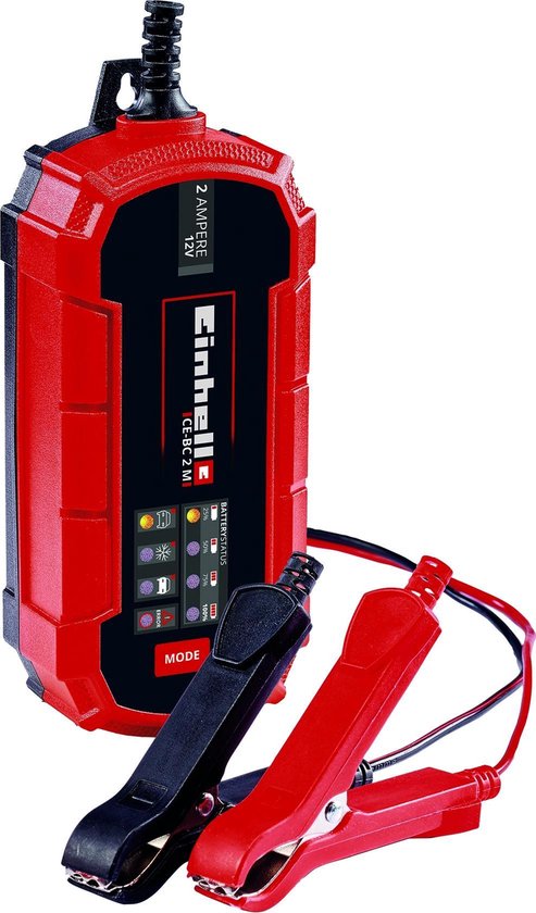 Einhell CE-BC 10 M Intelligente Acculader 10A - Voor 6V/12V Gel, AGM En Loodzuur Accu's