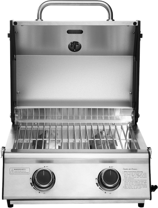 TAINO PLATINUM COMPACT 2.0S - tafelgrill compacte grill roestvrij staal — afbeelding 5