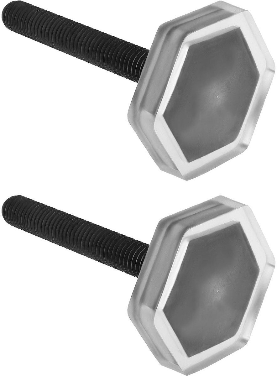 Set of 2 Metal Blade Bolts, Lawn Mower, Bolt Screw, Mounting Compatible with Flymo Compact 300 330 350 380 400 Lawn Mowers