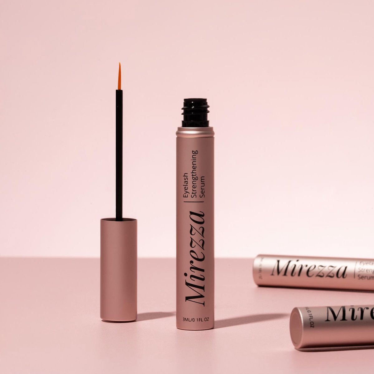MIREZZA Wimperserum - Lash en Brow Serum - EXTRA KRACHTIG - Stimuleert Wimper Groei - Natuurlijke Lash Lift - 3 ml