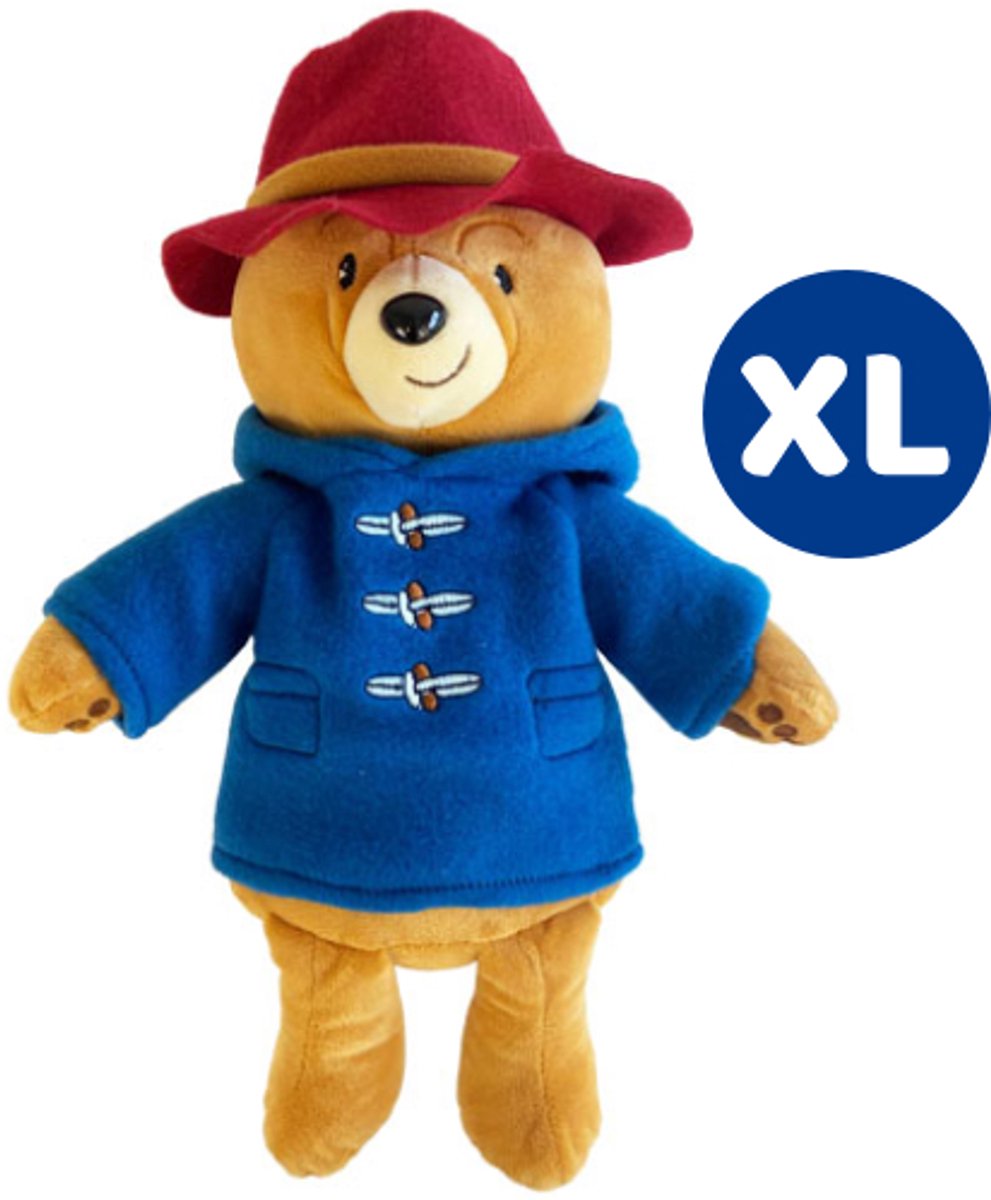 Paddington Beer Pluche Knuffel XL 70 cm - Paddington Bear Plush Toy - Speelgoed knuffels voor kinderen jongens meisjes - Teddybeer Knuffelbeer