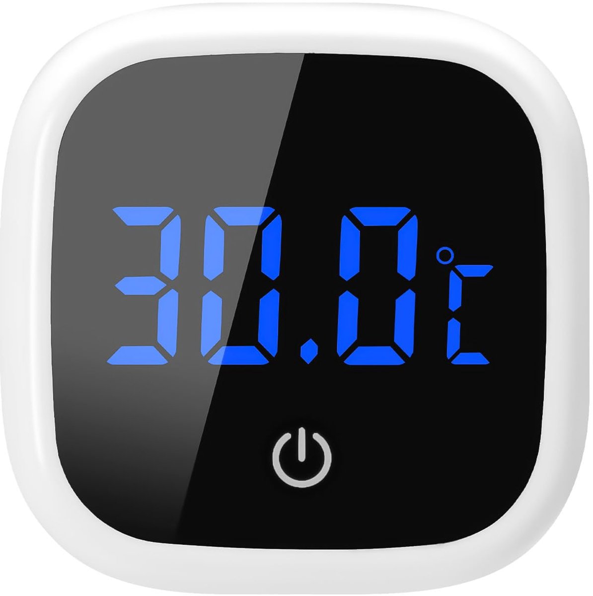 Ynkkvre - digitaal aquarium thermometer - mini LED display thermometer - hoge precisie temperatuursensor - geschikt voor zoet- en zeewater aquaria