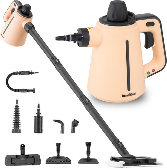 BambiClean® SteamBuddy 15-in-1 Stoomreiniger