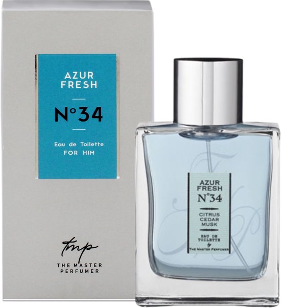 The Master Perfumer Azur Fresh N°34 Eau de Toilette For Him 100ml