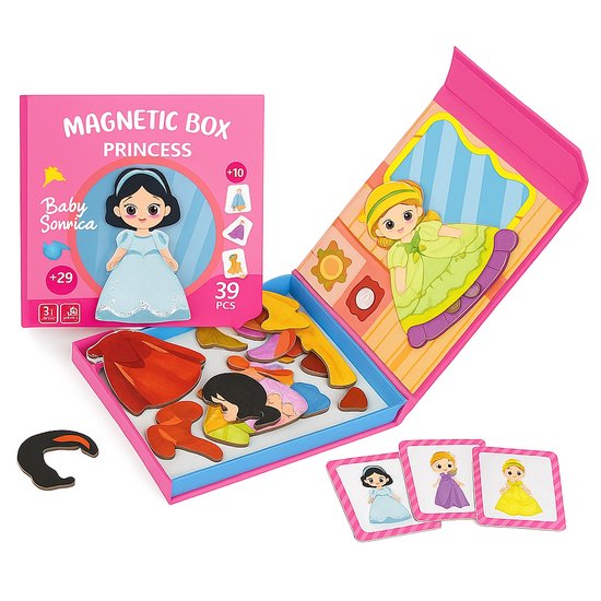 Magnetische Bouwstenen - 68 delig - Constructiespeelgoed - Magnetic