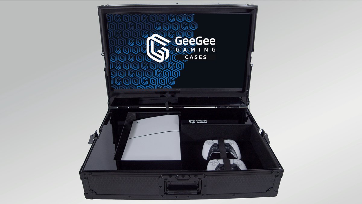 GeeGee TITAN 27” – Portable PS5 Gaming Case - Gamingkoffer - PlayStation 5 Travel Case