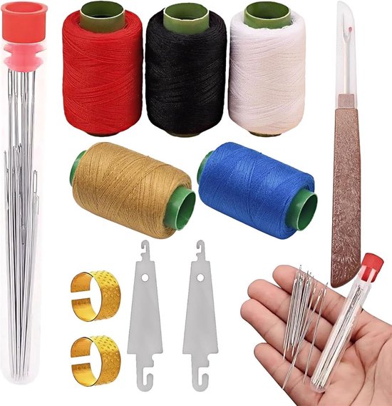 Coquimbo Naaiset met Naaiaccessoires, Naaicadeau voor Vrouwen, Moeder, Beginners, Reizigers & Kinderen, Complete Naaiset Basisuitrusting voor Thuis, Reizen, Kamperen & Noodgevallen