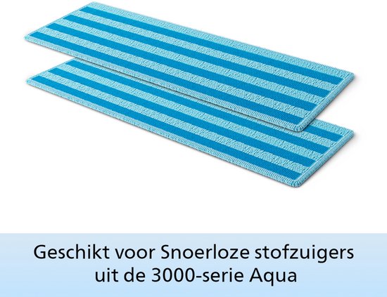 Philips 3000 en 5000 serie XV1630/01 - Microvezelpads - Set van 2 - Niet geschikt voor de OneUp
