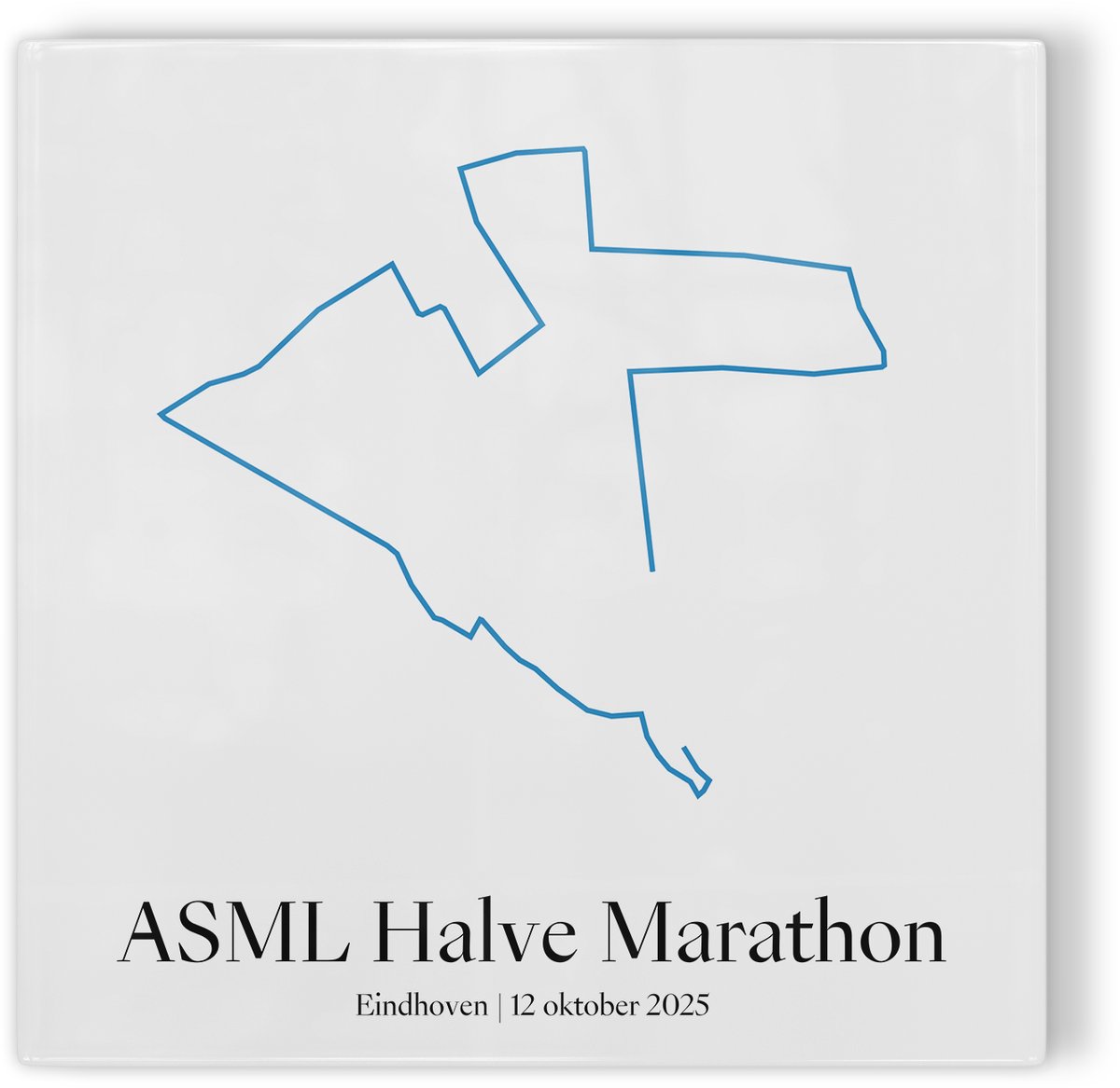Tegeltje ASML Halve Marathon Eindhoven 2025