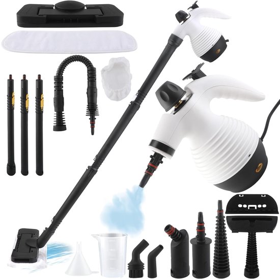 Foto: Bollit 17 in 1 stoomreiniger 2000w tapijtreiniger vlekkenreiniger handstomer stoomreinigers reinigingsmachine stoommop vloerreiniger handstoomreiniger stoomdweil vloer badkamer en tapijt reinigen