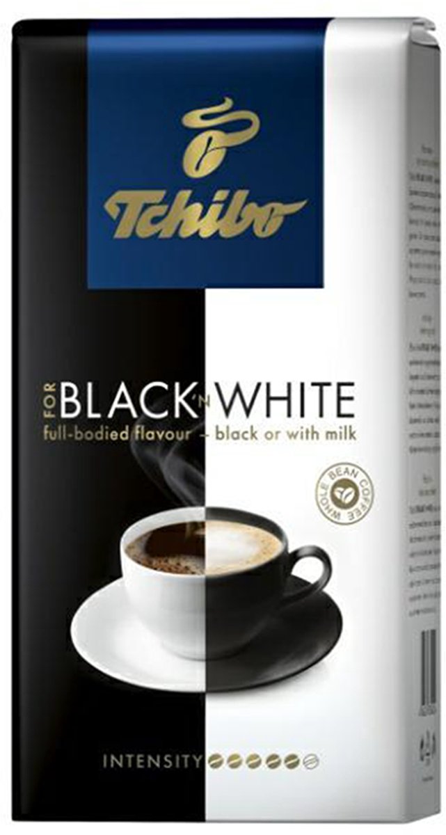 Coffee beans Tchibo Black & White, 1 kg