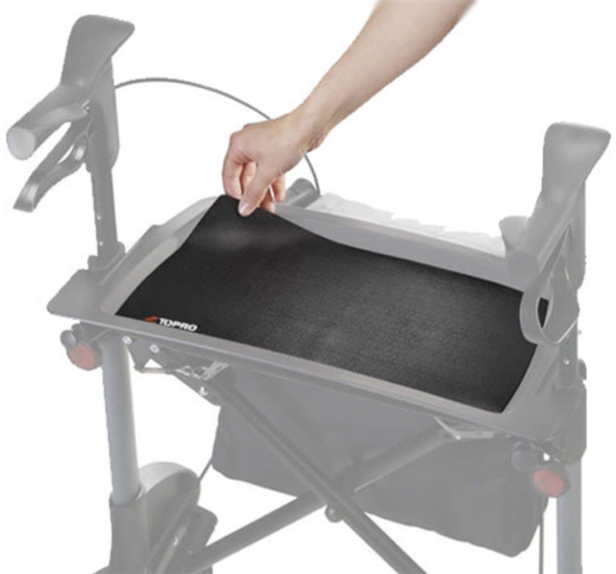 Topro - Antislip matje voor het dienblad van uw Topro rollator