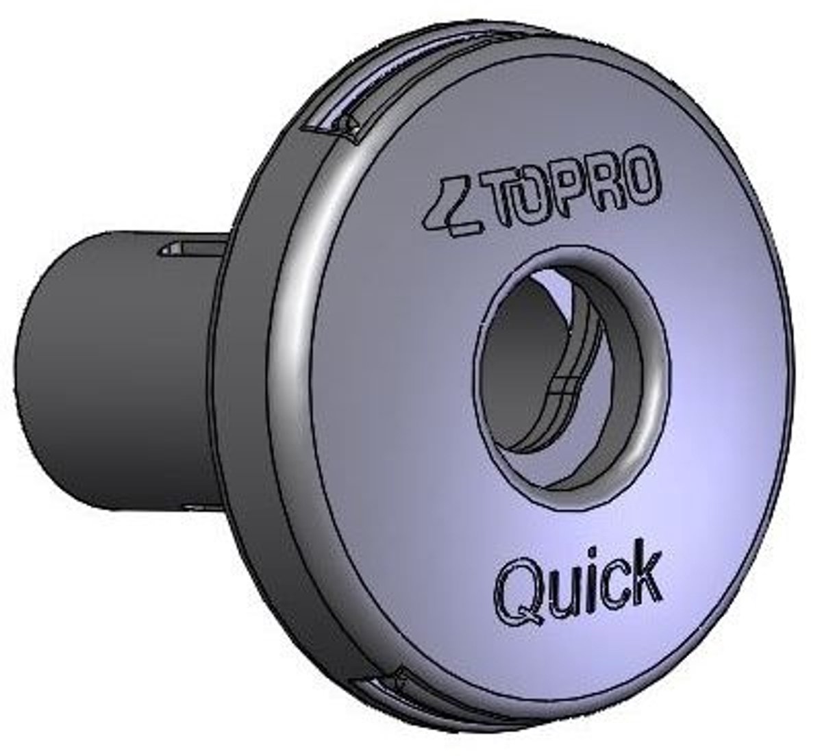 Topro - Quick Release met lager, (klik systeem voor wiel) Troja Classic