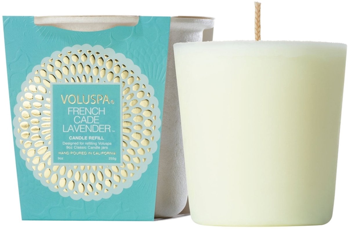 Voluspa Geurkaars Japonica Collection French Cade Lavender Candle Refill 255gr