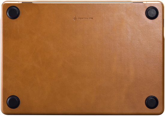 NorthLife Étui en cuir pour MacBook Pro 14 pouces (2021-2024) - Cognac