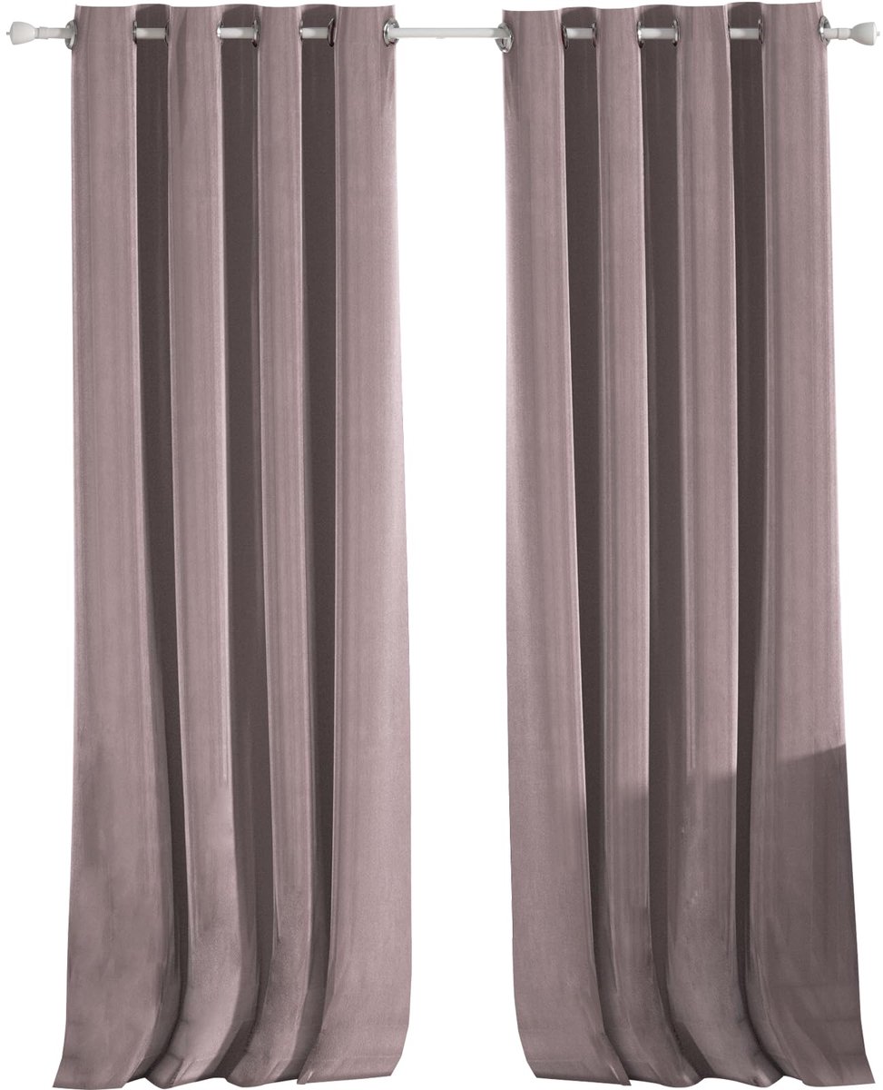 Azomor® Velours Verduisterende Gordijnen Met Isolerende Eigenschappen Voor Slaapkamer 140 x 300
