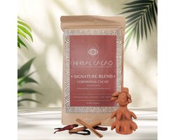 Biologisch, Criollo, Heirloom, Ceremonial CACAO & Traditionele Maya Spices: Cayenne, Kaneel, Vanille - Authentiek Maya recept - Creëer" je eigen Cacao Ceremony & Ritueel - Signature Blend 500g - Mopan & Q’eqchi Maya, Belize - Herbal Cacao