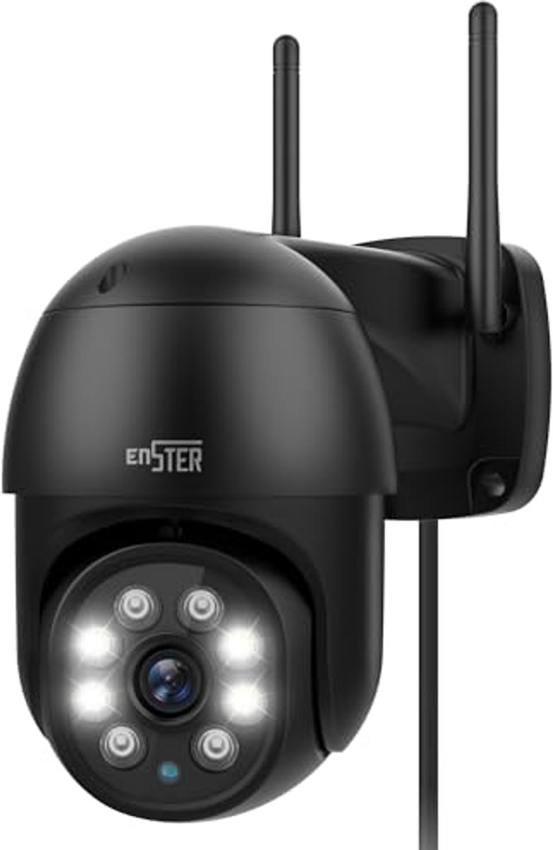 4MP Bewakingscamera voor Buiten met Nachtzicht, WiFi en Bewegingsdetectie