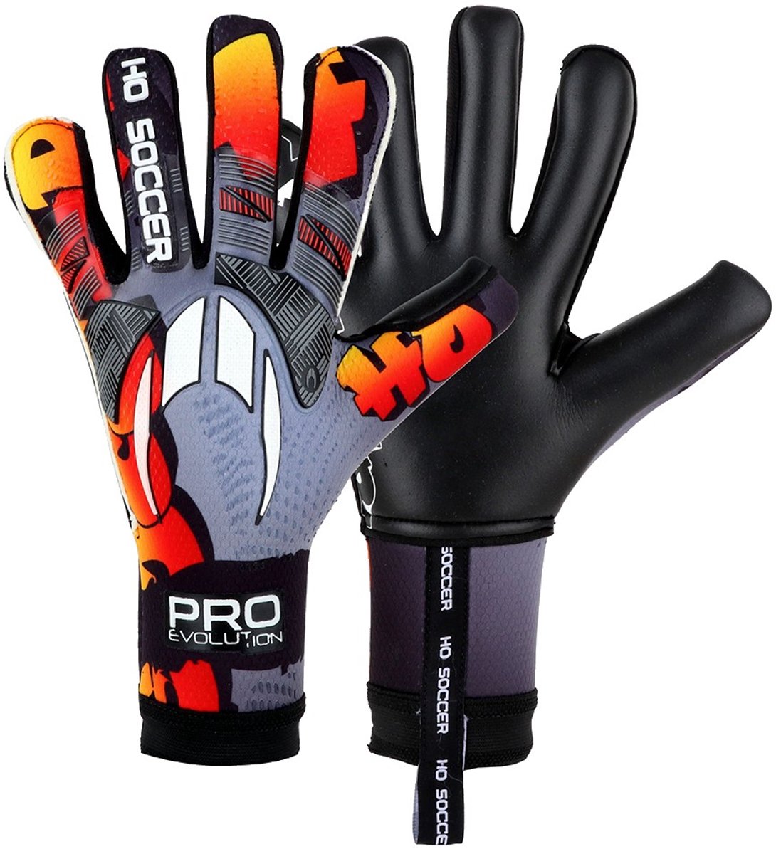 1090x1200.jpg Ho Soccer Pro Evolution Graffiti Rn Keepershandschoenen Grijs 7 - Afbeelding 1