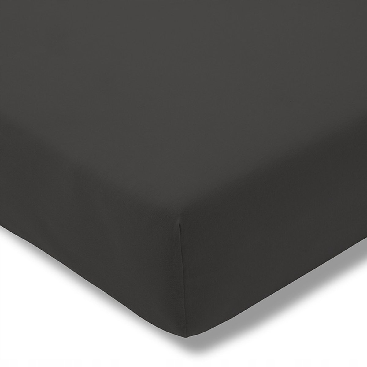 Estella Jersey Hoeslaken 150x200 cm - Leigrijs