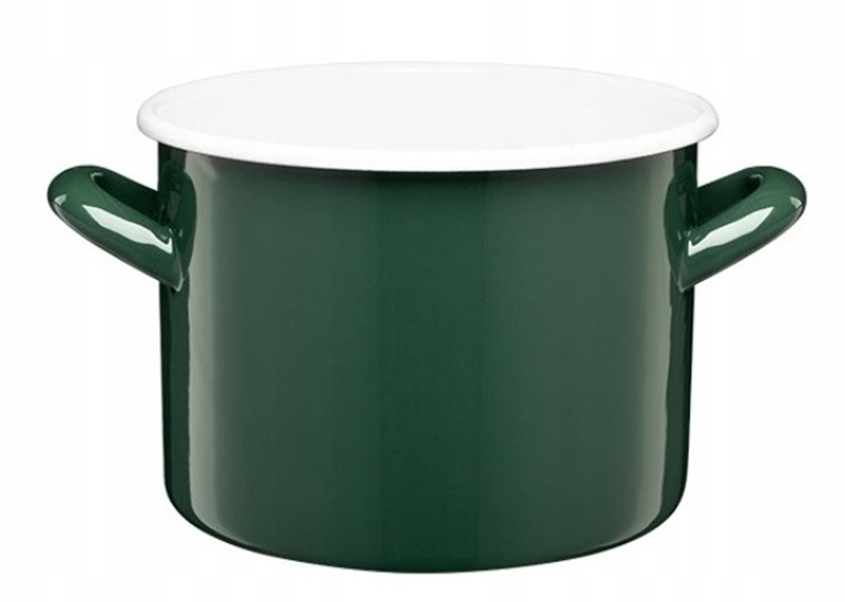 Gordon Emaille Pan 20 cm 4.4L Flesgroen - Geschikt voor Inductie