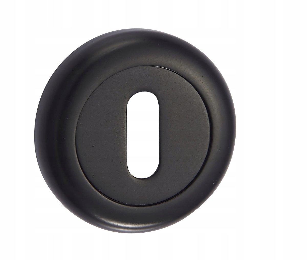 Zwarte Roset Schild Zwart voor Sleutel Infinity Line Premium RCO B01