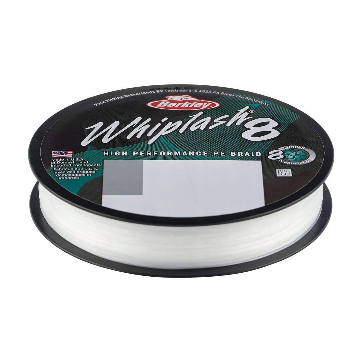 Berkley Whiplash 8X Gevlochten Lijn Crystal 150m 0.16mm