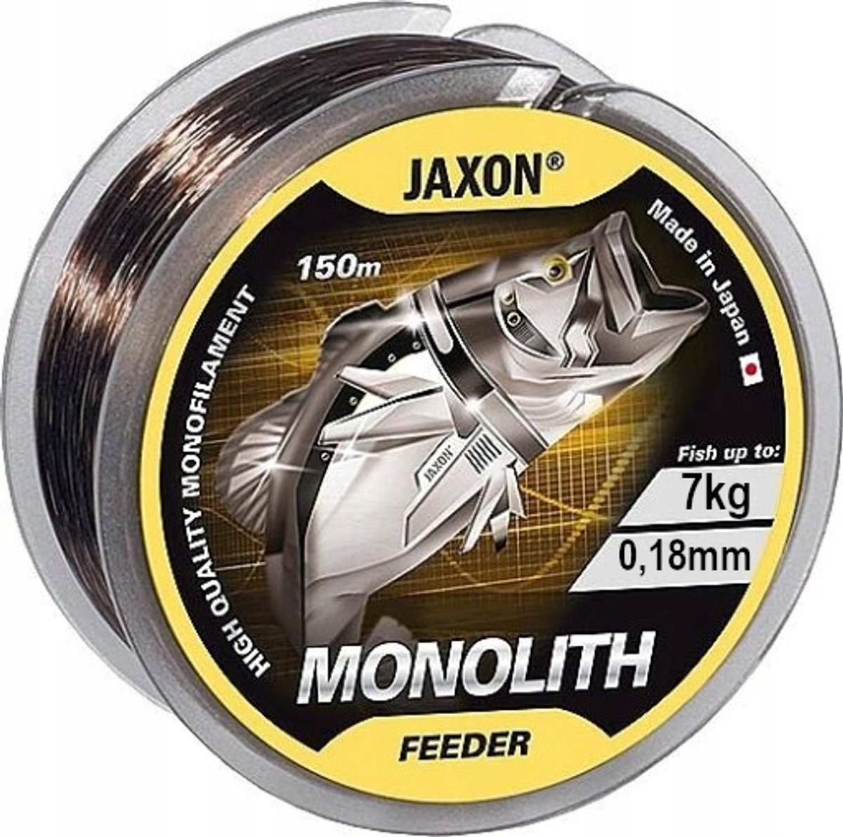 Jaxon Monolith Feeder Vislijn 0.18mm 150m Donkerbruin