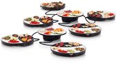 Princess Dinner4All 6 Personen - 103080 & 103082 Gourmetstel - Grill & Bakplaat - Extra lang 2 meter snoer - Vaatwasserbestendig - PFAS-vrij