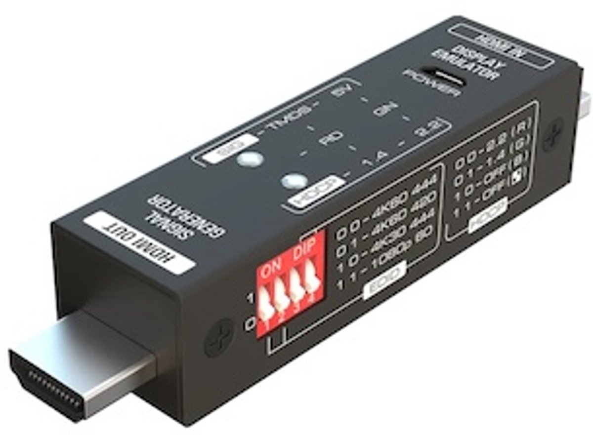 DVDO 4K HDMI Testsignaal generator & Analyzer - HDMI in en uit
