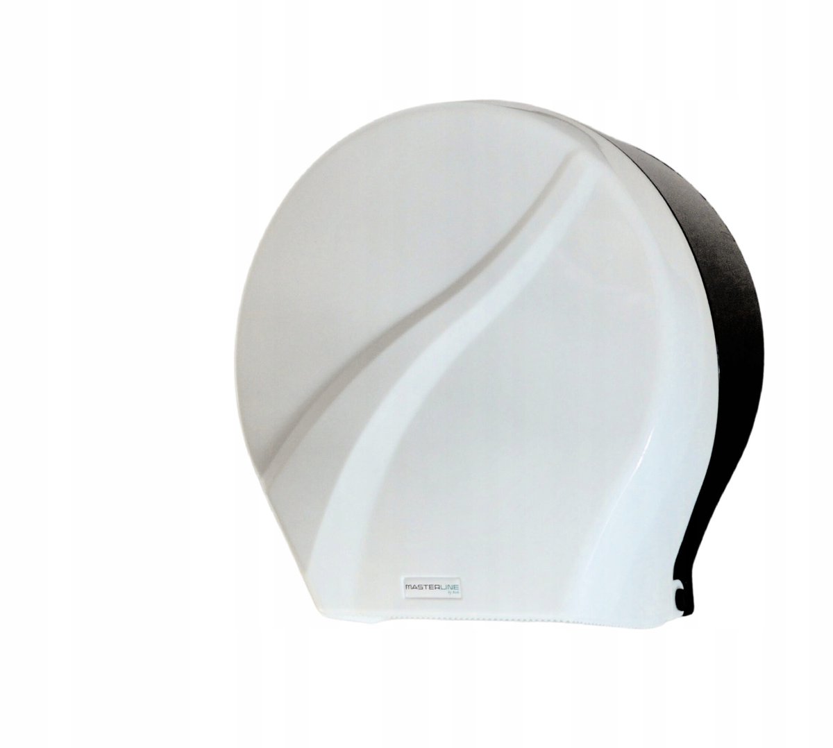 Bisk Jumbo Toiletrol Disperser - Wit Wit/Zwart