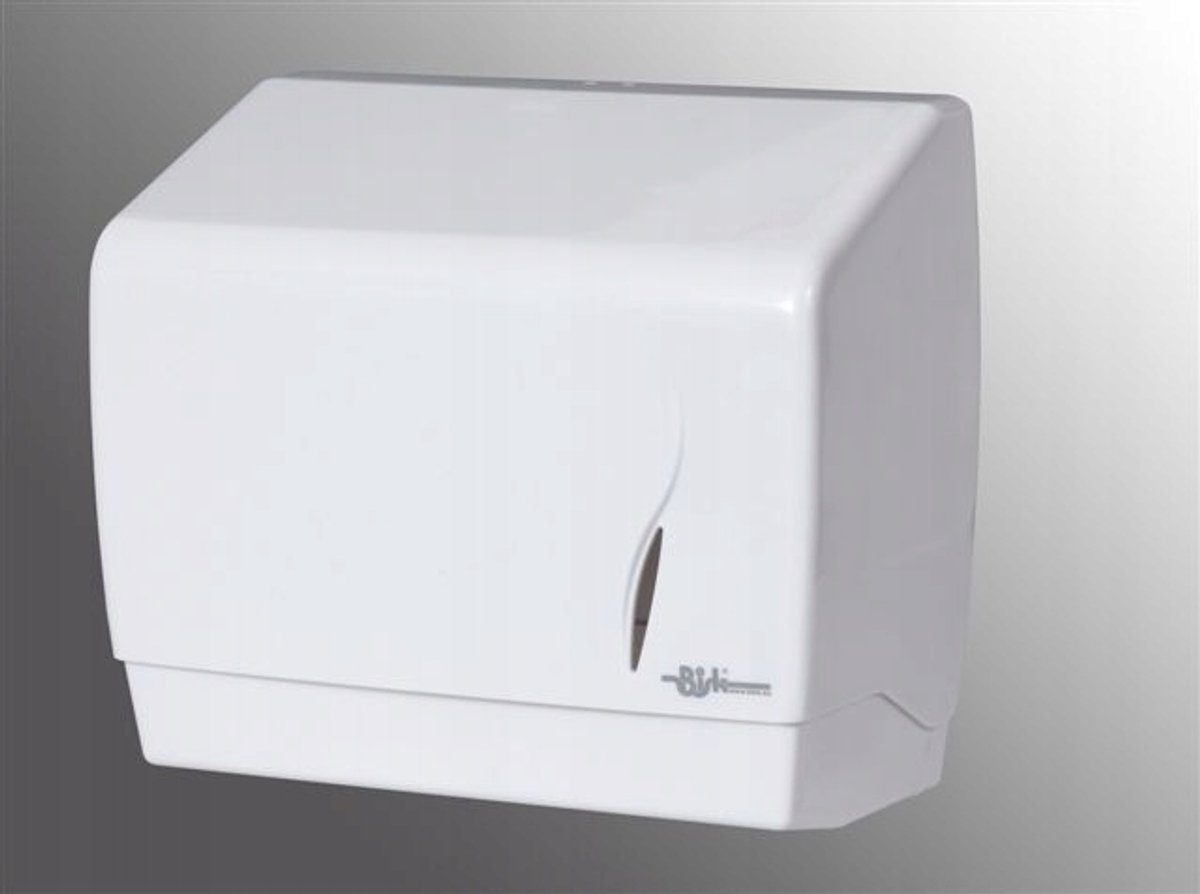 Witte ABS Dispenser voor Papieren Handdoeken - 500 Vel