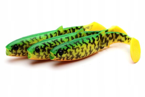 Savage Gear Cannibal Shad 15cm - Vuurvos Kleur - 33g van Savage Gear — afbeelding 3
