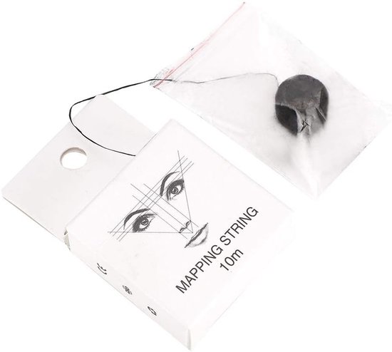 Foto: Wenkbrauw stencil wenkbrauw sjabloon stencil set microblading pen 10 meter professionele wenkbrauw mal make up tool voor perfecte wenkbrauwen