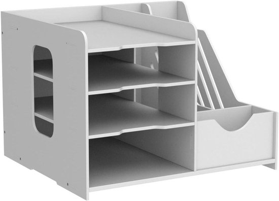Extra Grote A3 Papier Opslag Unit Voor Kantoor En School Wit Bureau Map