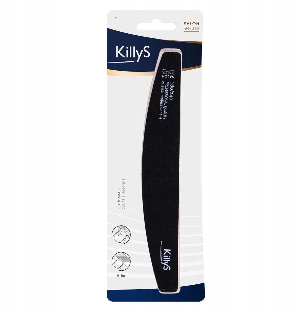 KillyS 871 Nagelvijl & Polijster - Korrel 180/180