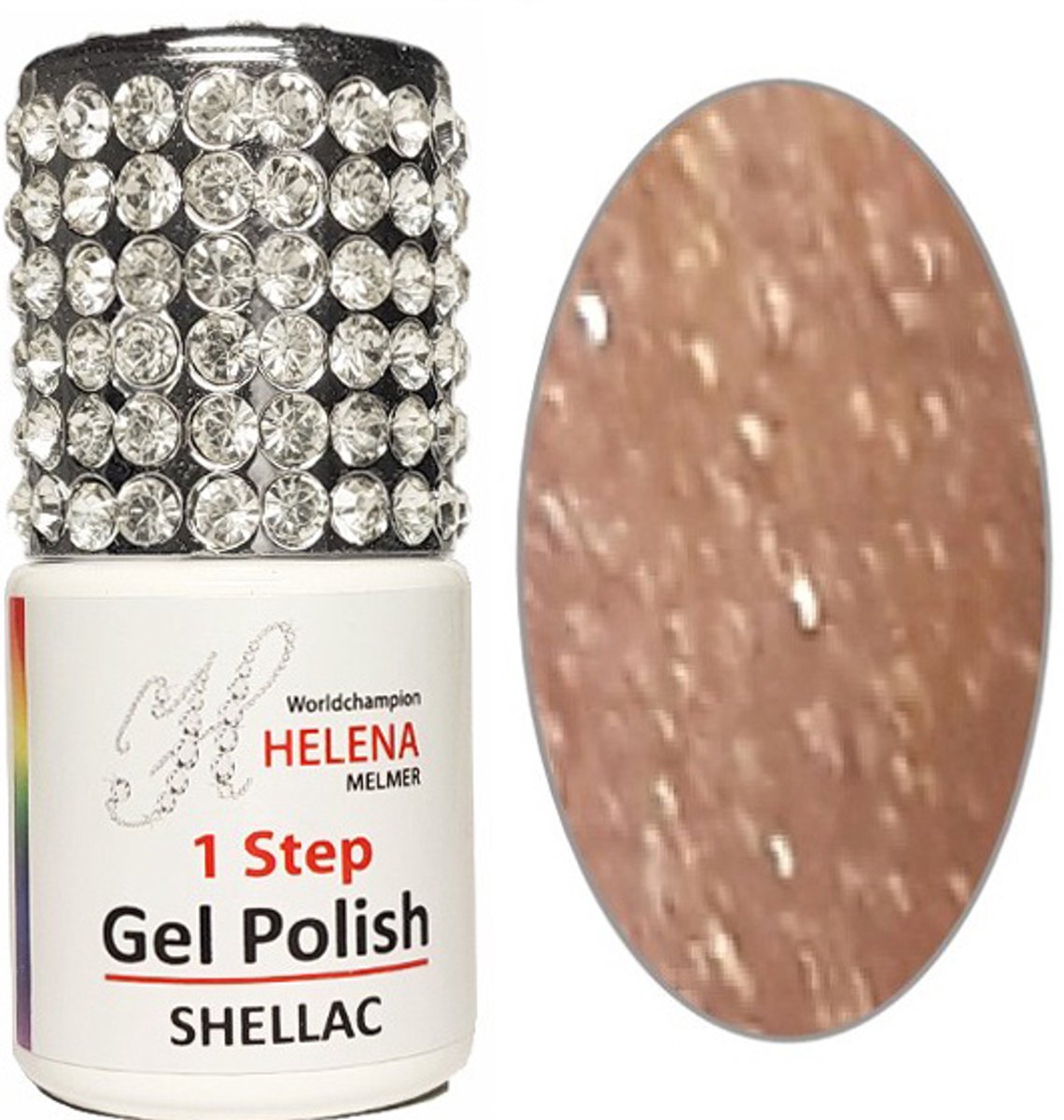 Helena - 1 Step Gel Polish - Warme Hazelnoot met parelmoerglans - 067