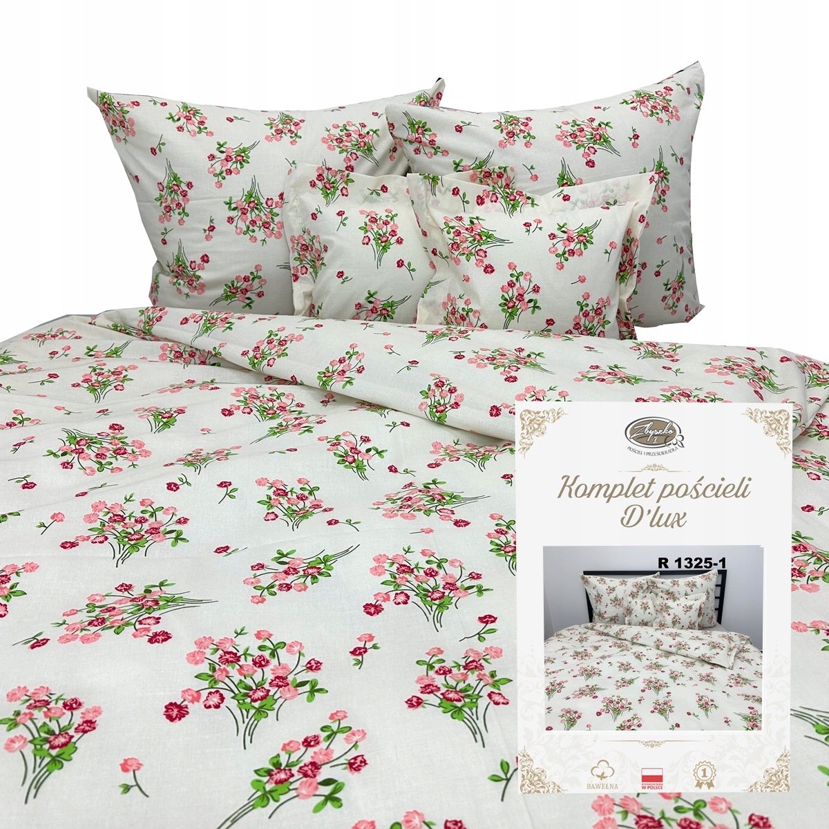 100% Katoenen Beddengoed D'Lux 220x200cm - Nederlands product