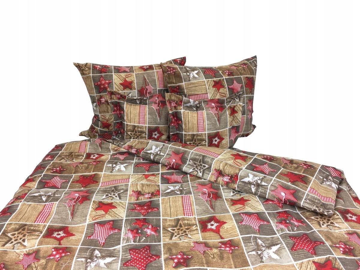 Kerst Dekbedovertrek Katoen D'Lux 160x200cm - Nederlands Product